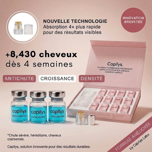 InfuseX® by Capilys – Traitement chute de cheveux femme - Capilys