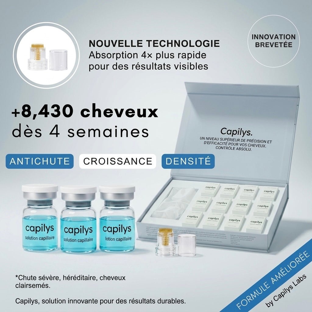 InfuseX® by Capilys – Traitement chute de cheveux héréditaire homme - Capilys