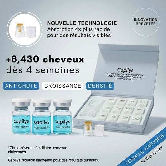 InfuseX® by Capilys – Traitement chute de cheveux héréditaire homme - Capilys